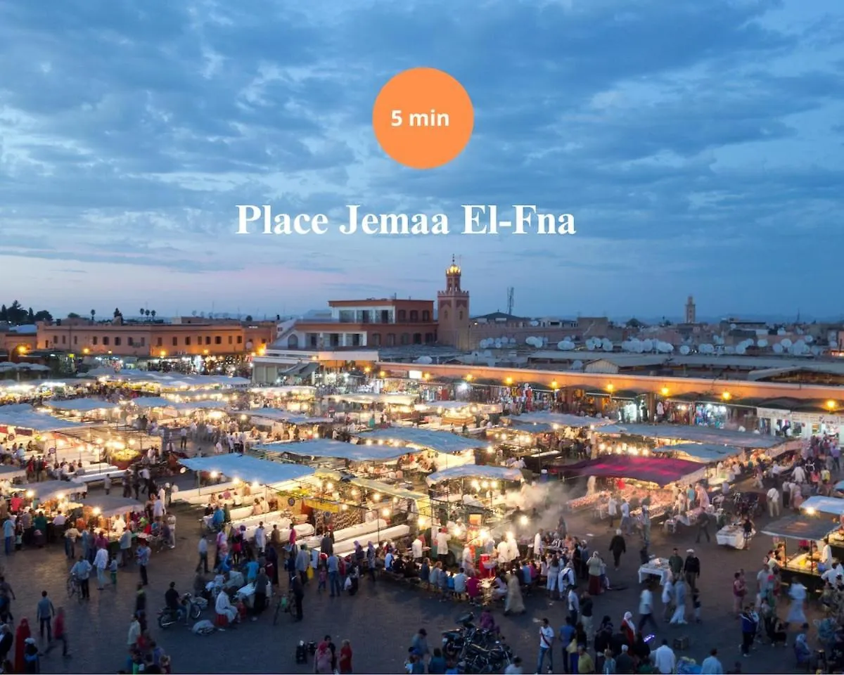 Maison Elysium Hivernage Marrakech Marakéš Maroko